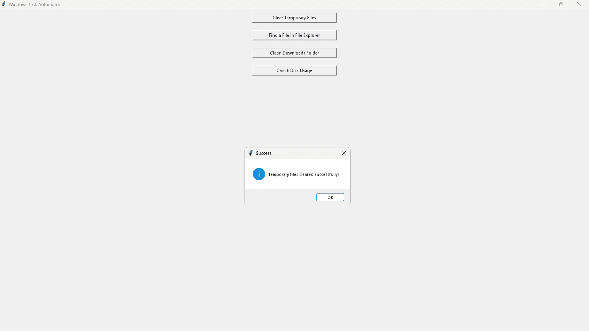 Task Automation App